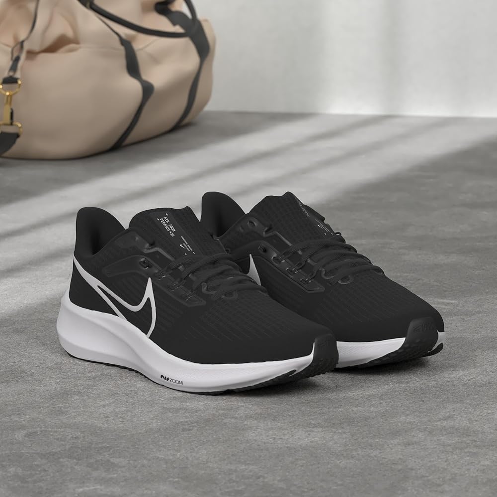 Nike WMNS AIR Zoom Pegasus 39-DH4072-001-8-BLACK/WHITE-DK Smoke